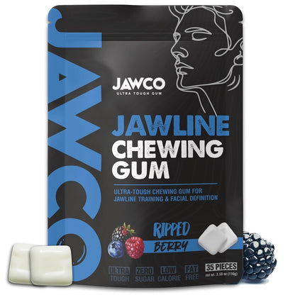 Ultra-Tough Jawline Training Gum