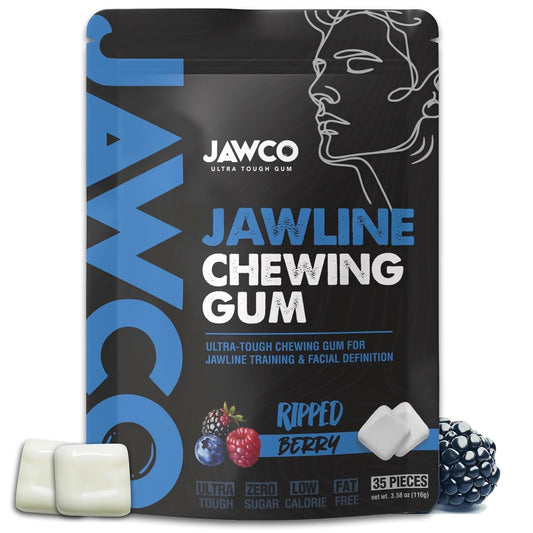 Ultra-Tough Jawline Training Gum