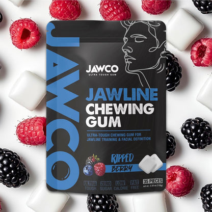 Ultra-Tough Jawline Training Gum