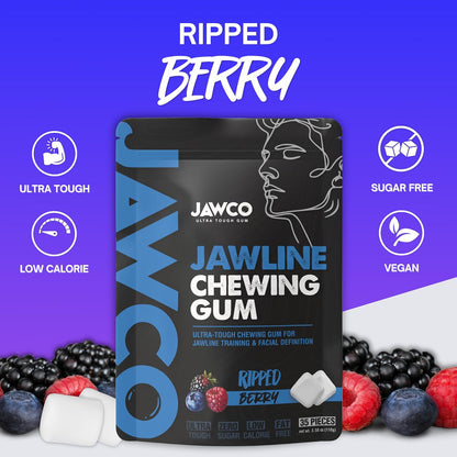 Ultra-Tough Jawline Training Gum