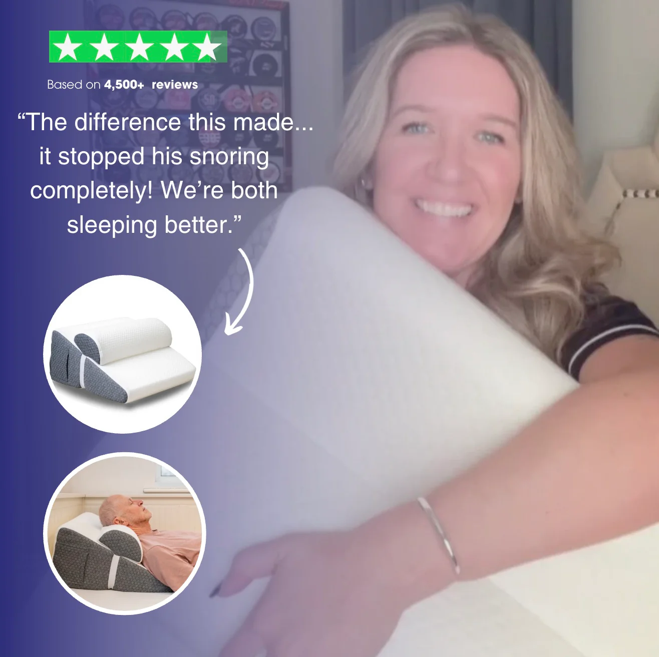Hiquo Wedge Pillow