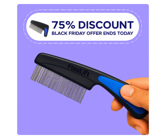 FleaLift™ Pet Comb